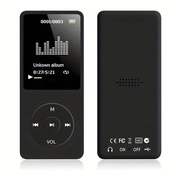 MP3 grotuvas Nešiojamas MP3 grotuvas su radiju