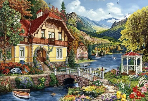Deimantinis paveikslas Quiet Place WD2488