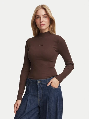 Guess Jeans Palaidinė W6BP06 K5471 Ruda Slim Fit