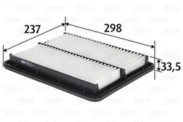 Oro filtras VALEO 585478 kaina