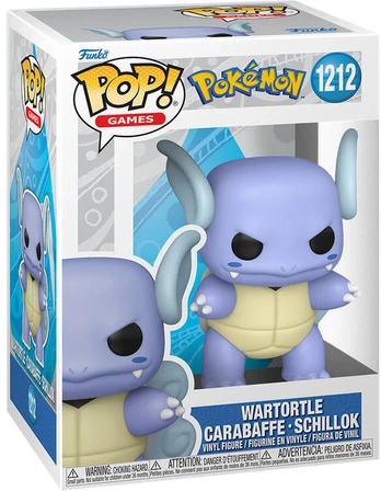 Funko POP figure Pokemon Wartortle Carabaffe Schillok