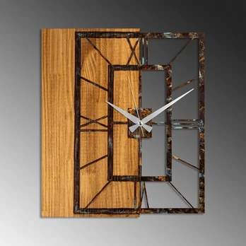 Sieninis laikrodis Wooden Clock 37-A