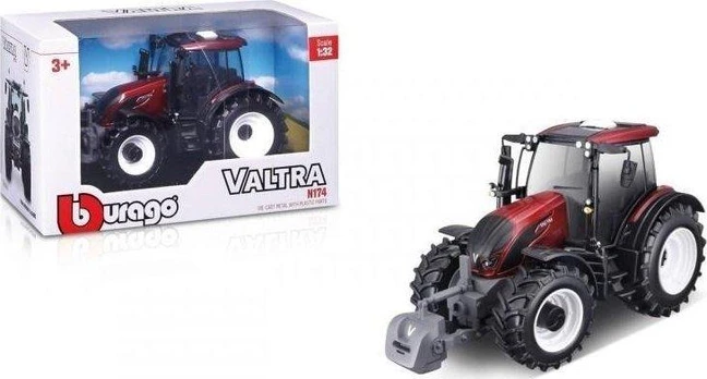 Bburago Farm Valtra N174 Raudona 1:32 BBURAGO