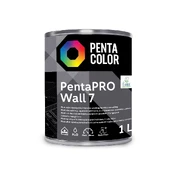 Dažai Pentacolor PentaPro Wall 7, balta, 1 l kaina