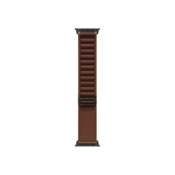 Apple Watch 49mm Burgundy Alpine Loop - Medium - Juodas Titanium Finish - MKF14ZM/A
