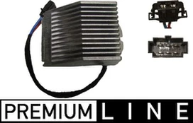 MAHLE ABR 37 000P Blower motor regulator kaina