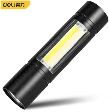 Žibintuvėlis DELI 3W/100lm su 400mAh baterija