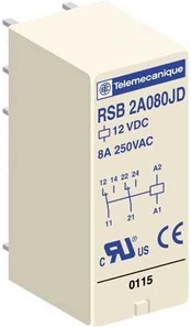 Schneider Electric APC Steckrelais 12V DC RSB2A080JD