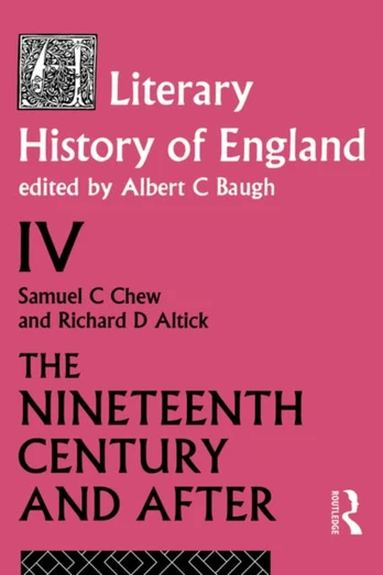 Literary History of England Vol. 4