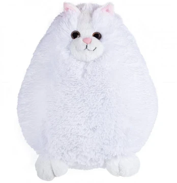 Pliušinis žaislas Fancy Toy Pillow, baltas, 28 cm
