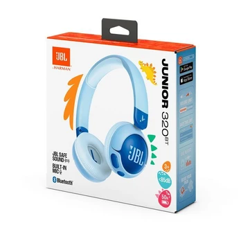 JBL Junior 320BT mėlynos