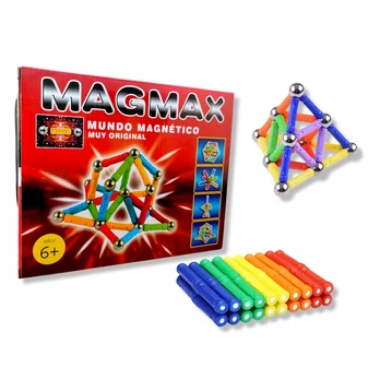 Magnetinio konstruktoriaus rinkinys - 130 vnt.