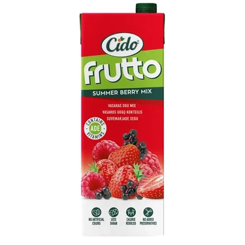 Vasaros uogų kokteilis CIDO FRUTTO (15%), 1,5 l