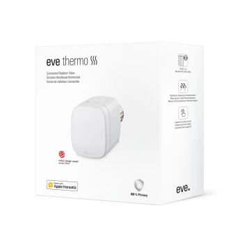 EVE Thermo - Smart Thermostatic Radiator Valve (2020) HomeKit 1-pk