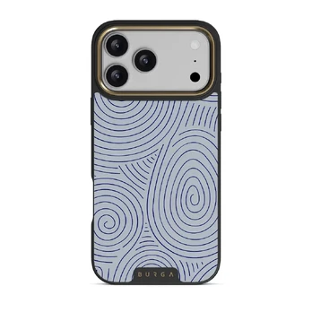 Calm Sailing - iPhone 17 Pro Max Case, Elite Dark (MagSafe) / Gold