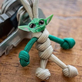 Paracord raktų pakabukas