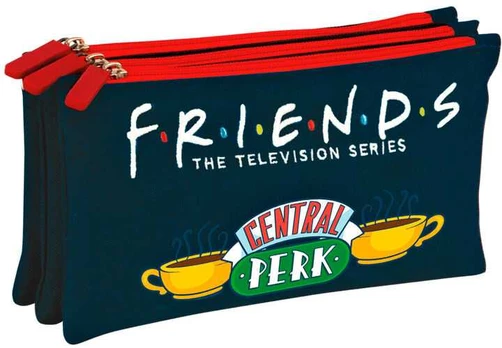 Perona Friends triple pencil case