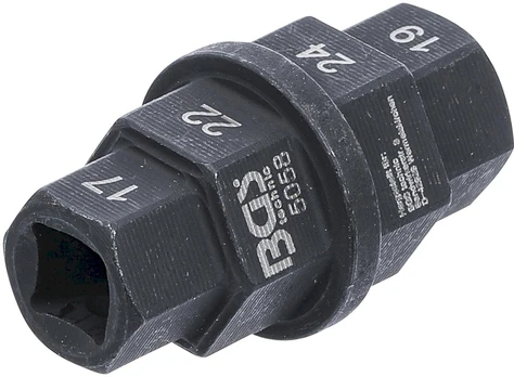 Speciali galvutė | 10 mm (3/8") | 17 - 19 - 22 - 24 mm (5058)