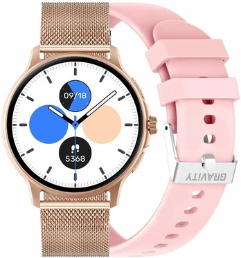Išmanusis laikrodis UNISEX GRAVITY GT12-3 - BLUETOOTH CONNECTIONS, ADDITIONAL PASSAGE (sg035c)