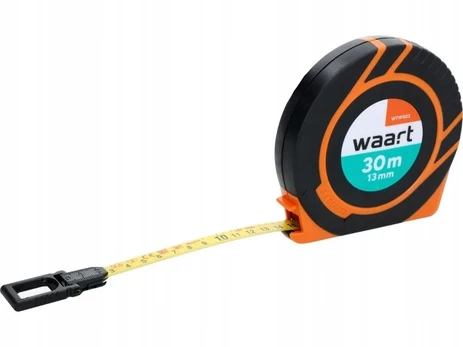 Matavimo juosta plieninė greito suvyniojimo 13mm 30m