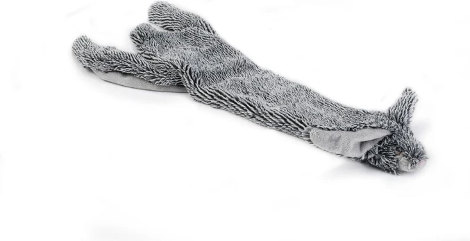 Žaislas šuniui Beeztees Rabbit 619642, 52 cm, juodas