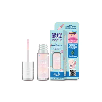 Rude Cosmetics, Mint Sparkle, Lip Oil, 4 ml