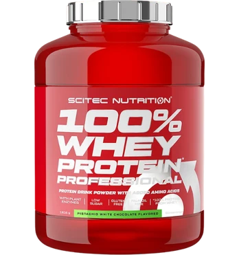 Scitec 100% Whey Protein Professional, Pistachio White Chocolate, 1816 g