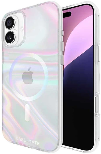 „Case-Mate“ muilo burbulas „MagSafe“ – dėklas, skirtas „iPhone 16 Plus“ (lietingas)