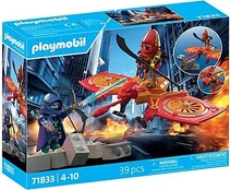 Playmobil - Heroes: Hero Drone Fight with Evil Ninja (71833)