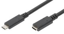 Assmann Electronic ASSMANN USB Type-C ilgintuvas Type-C - C