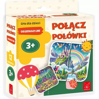 Kangur Dėlionė "sujunk Puse"