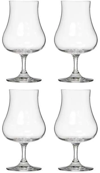 Likerio stiklinės, 4 x 220 ml