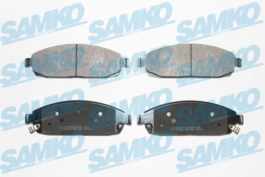 Stabdžių trinkelių rinkinys, diskinis stabdys SAMKO 5SP1403