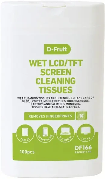 D-Fruit cleaning tissues DF166 100pcs