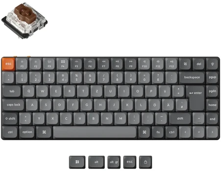 Keychron K3 Max, žaidimų klaviatūra