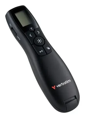Bezprzewodowy prezenter 2.4Ghz, juoda, Verbatim