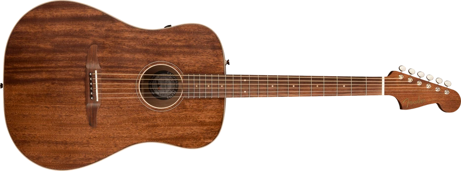 Elektro akustinė gitara Fender Redondo Special, MAH w/bag PF