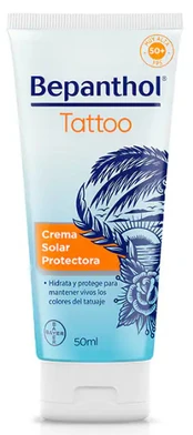 BEPANTHOL TATTOO protective sun cream SPF50+ 50 ml