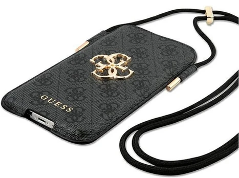 Telefono dėklas Guess GUHCP12L4GPSGR, visiems, pilka