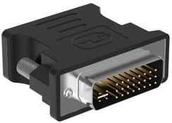 Sinox DVI - VGA adapter. Sort