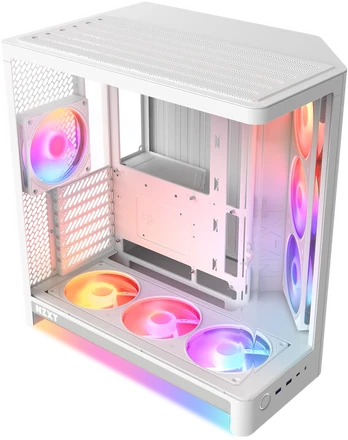 NZXT H6 RGB+ 2026 Baltas | PC-Gehäuse