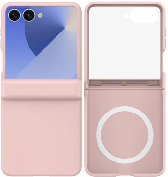 Dėklas Beline Hinge Soft do Samsung Galaxy Z Flip8 rožinė