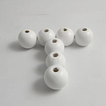 Mediniai karoliukai, 200pcs-W005(14mm)