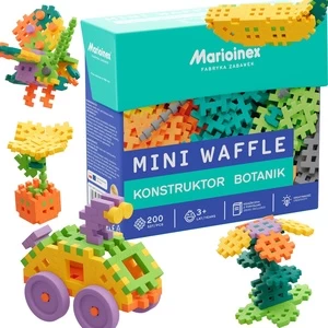 Konstruktorius Marioinex Mini Waffle Botanic, plastikas