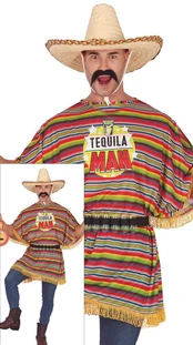 Kostiumas suaugusiems "Tequila man", Size, Height - 52-54 (L)
