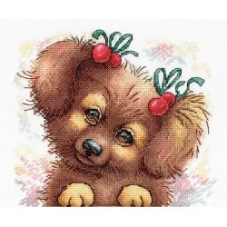 Fluffy Beauty SA-014 - Siuvinėjimo rinkinys