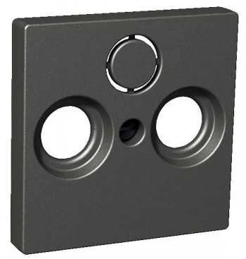 SCHNEIDER ELECTRIC EXXACT COVER PLATE FOR R/TV/SAT SOCKET