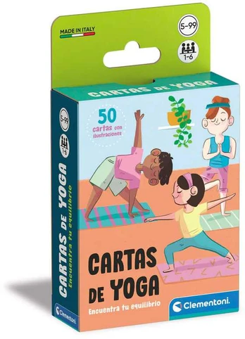 Clementoni Spanish game Yoga Letters