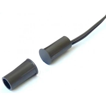 Įleidžiamas magnetinis kontaktas 9X15 20mm rudas