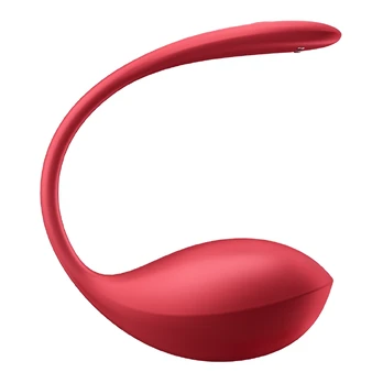 SATISFYER - SHINY PETAL G POINT REMOTE CONTROL STIMULATOR RED FREE APP